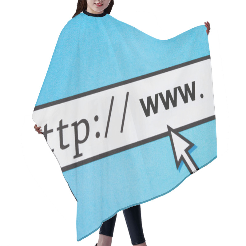 Personality  Surfing The Net Hair Cutting Cape