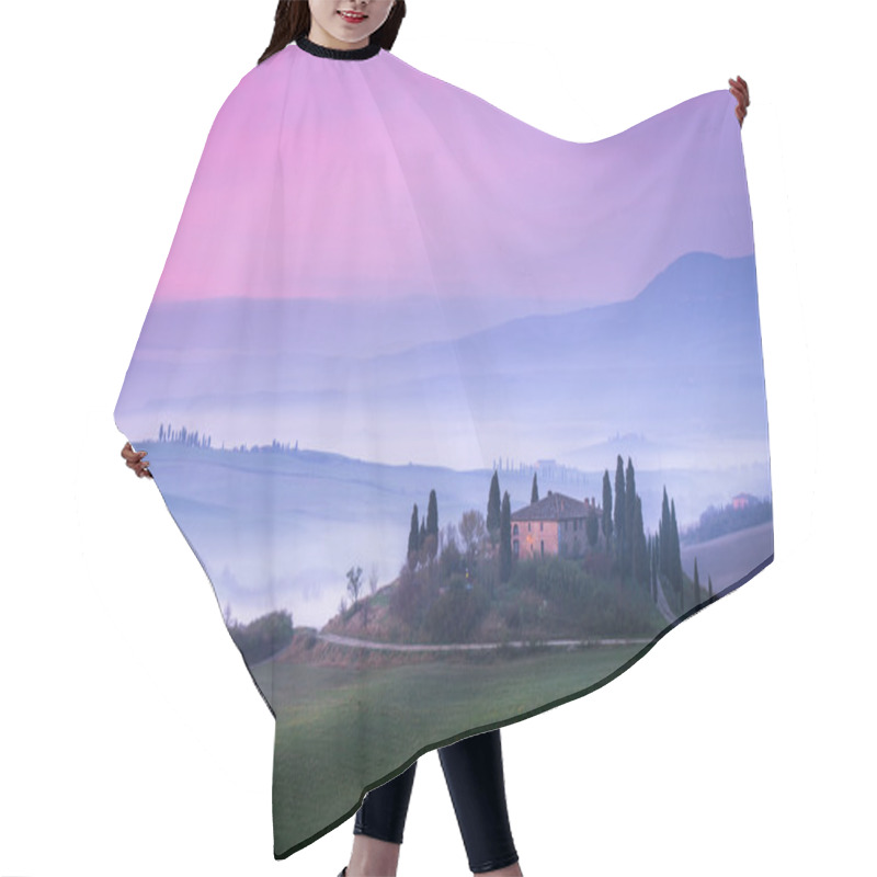 Personality  Tuscany Misty Morning Hair Cutting Cape