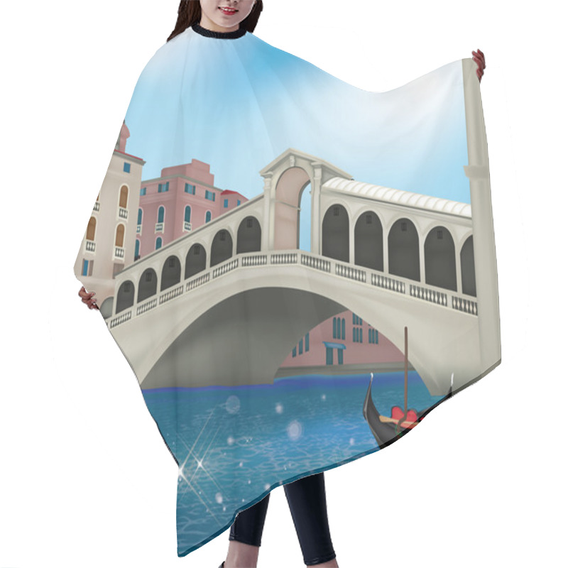 Personality  Venice Hair Cutting Cape