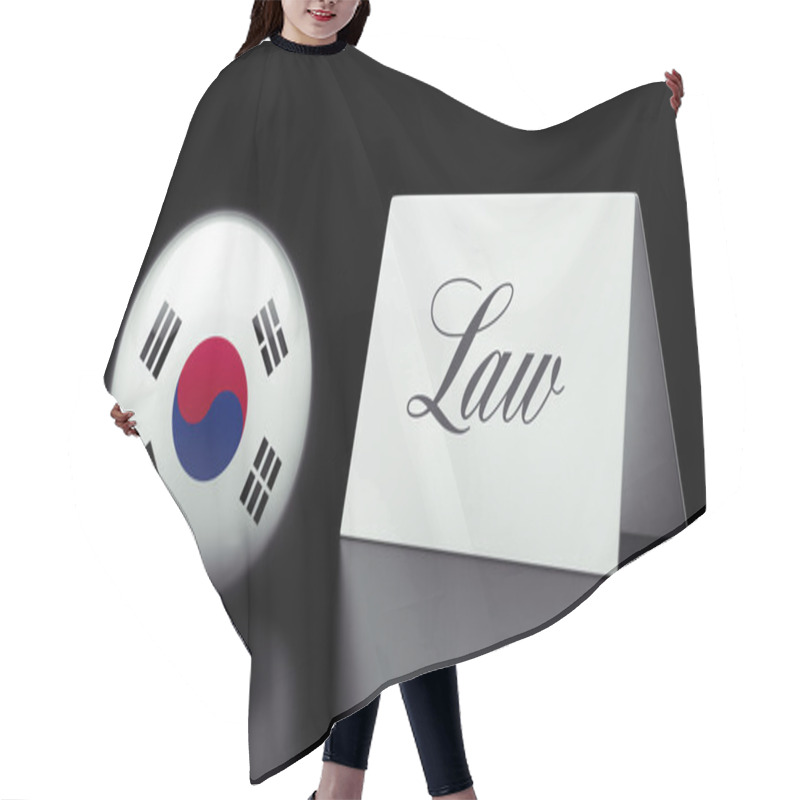 Personality  South Korea Sign Concept Hair Cutting Cape