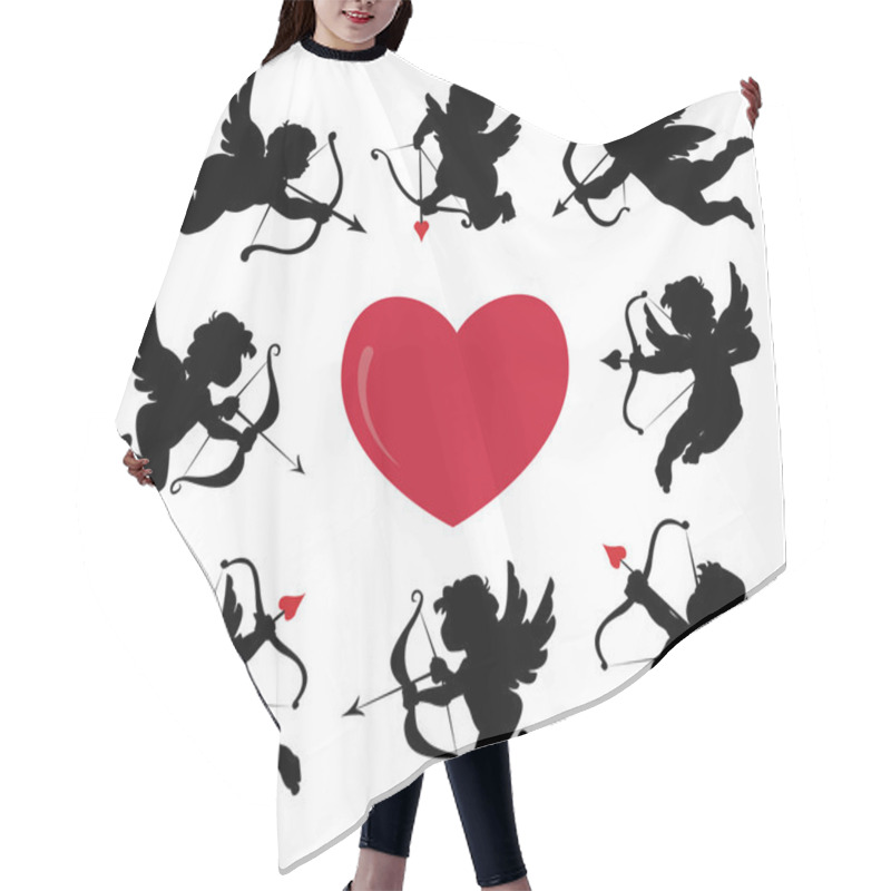 Personality  Cupids Hair Cutting Cape