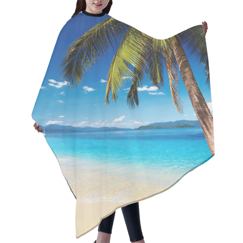 Personality  Tropical Beach Hair Cutting Cape