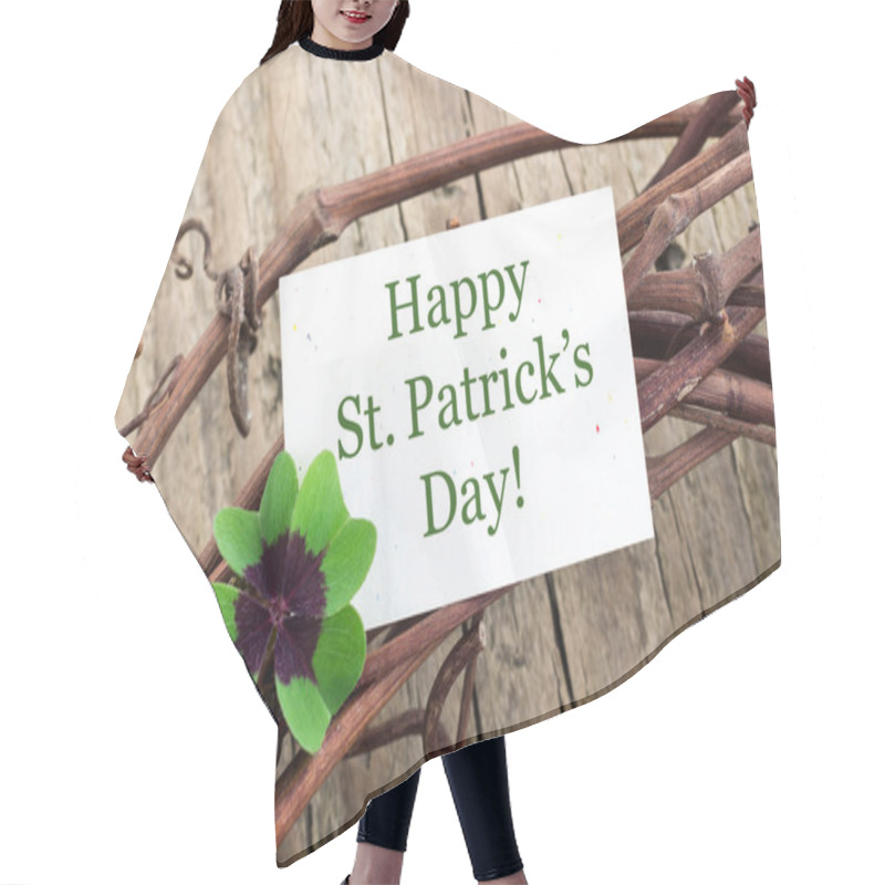 Personality  St. Patricks Day Hair Cutting Cape