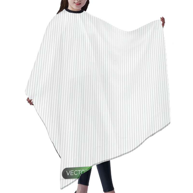 Personality  Vector Line Pattern Hair Cutting Cape