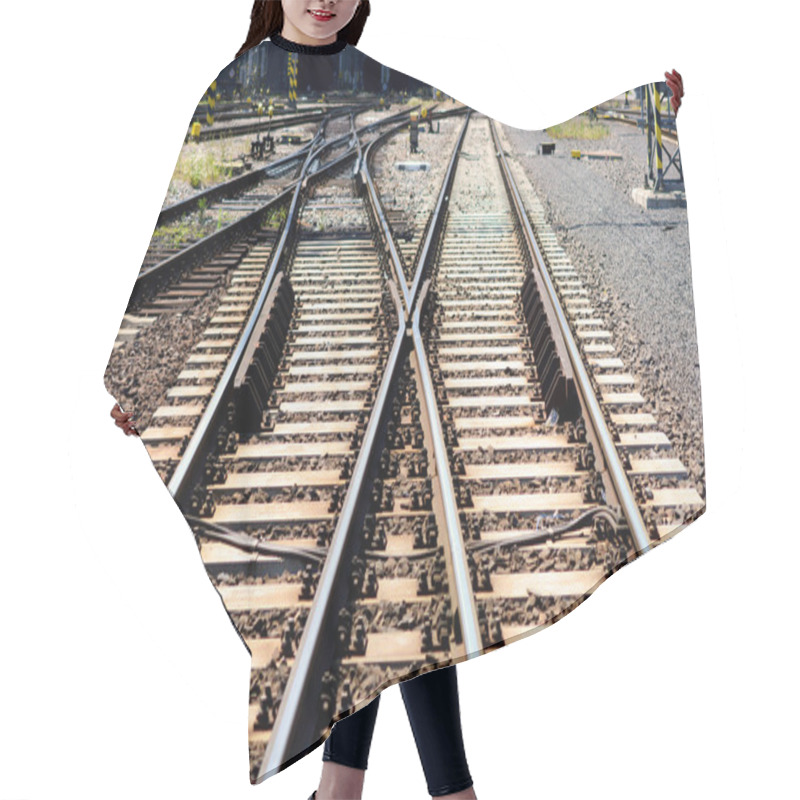 Personality  Railway Hair Cutting Cape