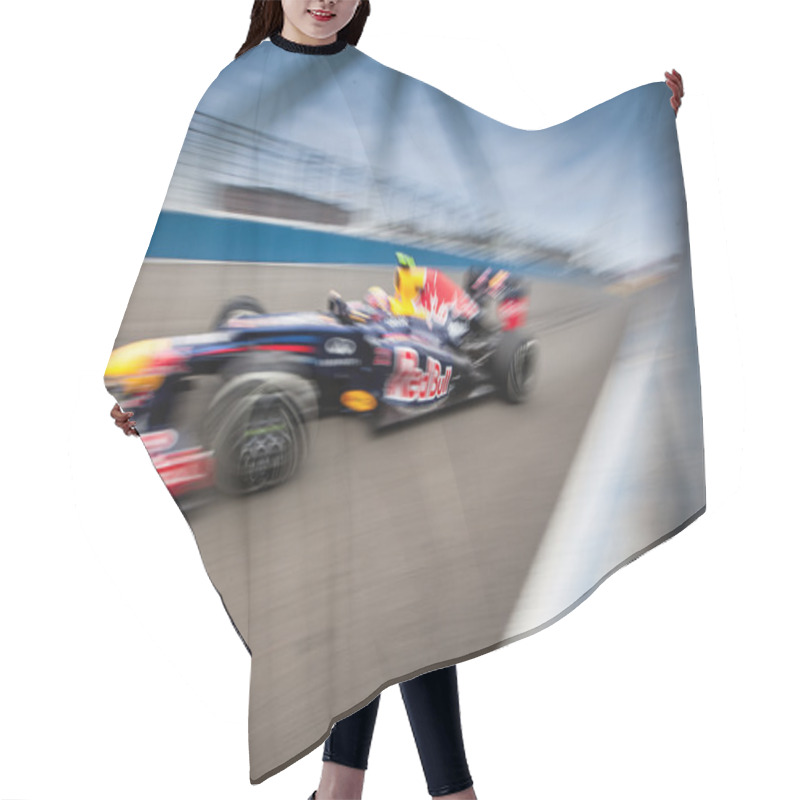 Personality  Mark Webber Hair Cutting Cape