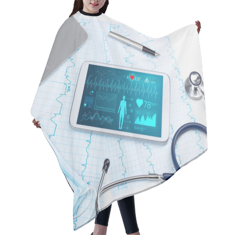 Personality  Direct Diagnosis With Medical Application Hair Cutting Cape