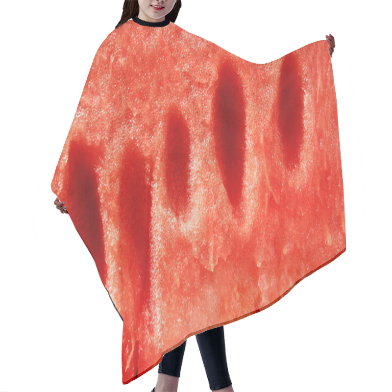 Personality  Texture Of Water Melon Hair Cutting Cape