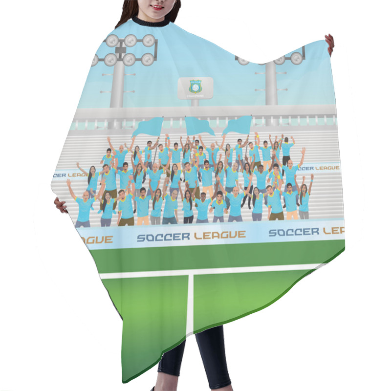 Personality  Soccer Hair Cutting Cape