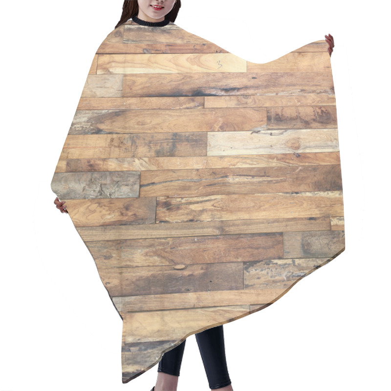 Personality  Wood Texture Background Hair Cutting Cape