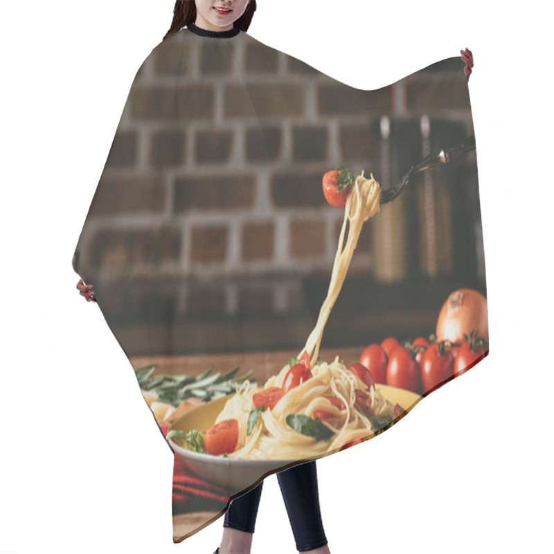 Personality  Pasta Hair Cutting Cape