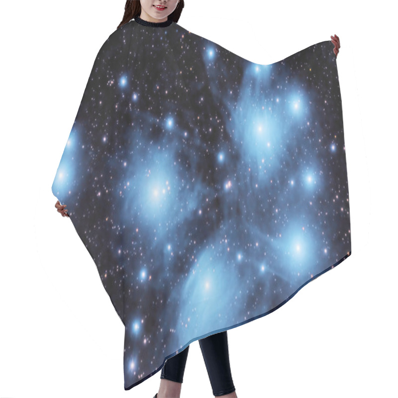 Personality  The Pleiades Open Cluster Hair Cutting Cape