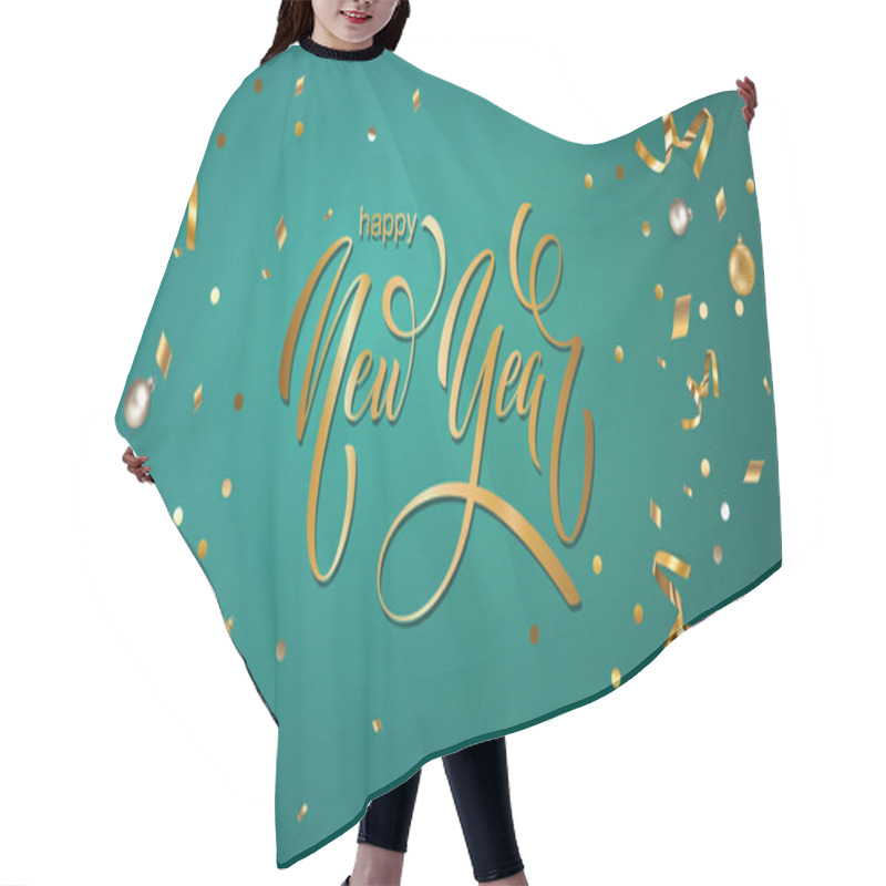 Personality  Happy New Year 2024 Celebration And Wishes Banner  Hair Cutting Cape