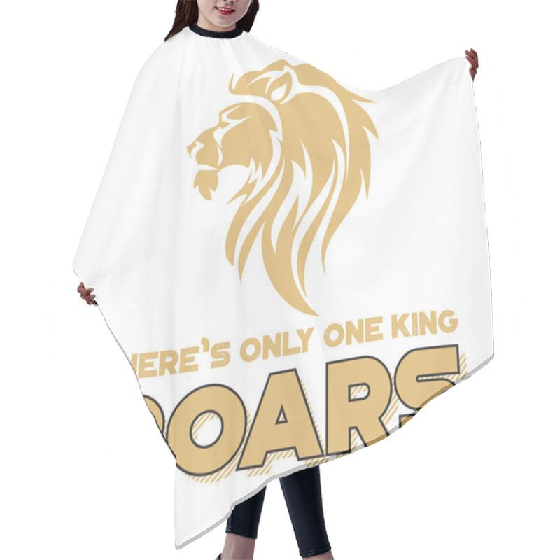 Personality  There Are Many Lions Are In A Jungle But The Only King Roars Louder Than Other Lions. Lets Roar With These High- Qualities Design, Not Available In Store,Buy Now Hair Cutting Cape