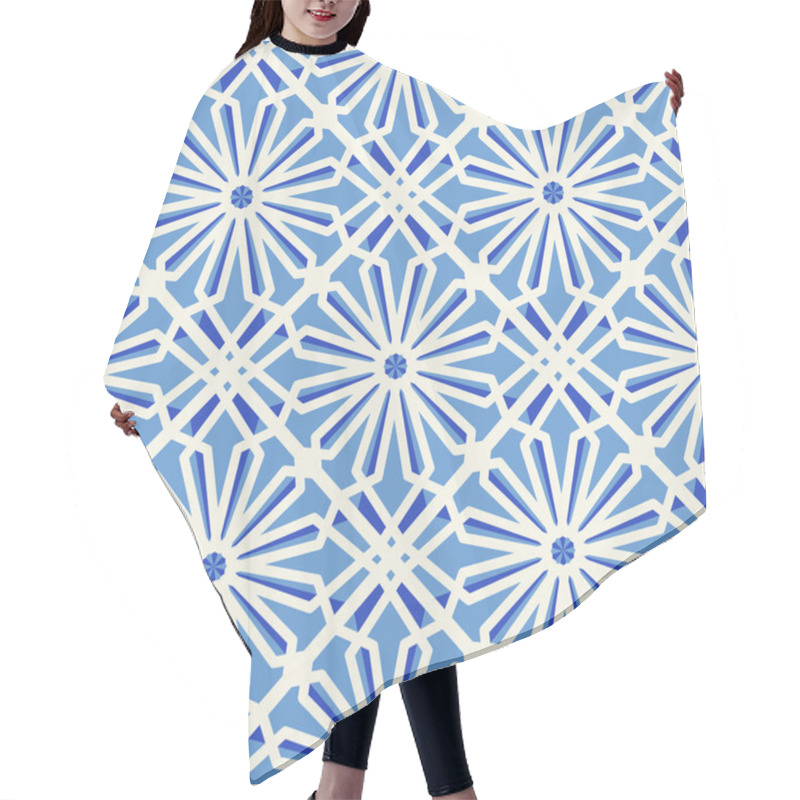 Personality  Vector Geometric Pattern Hair Cutting Cape