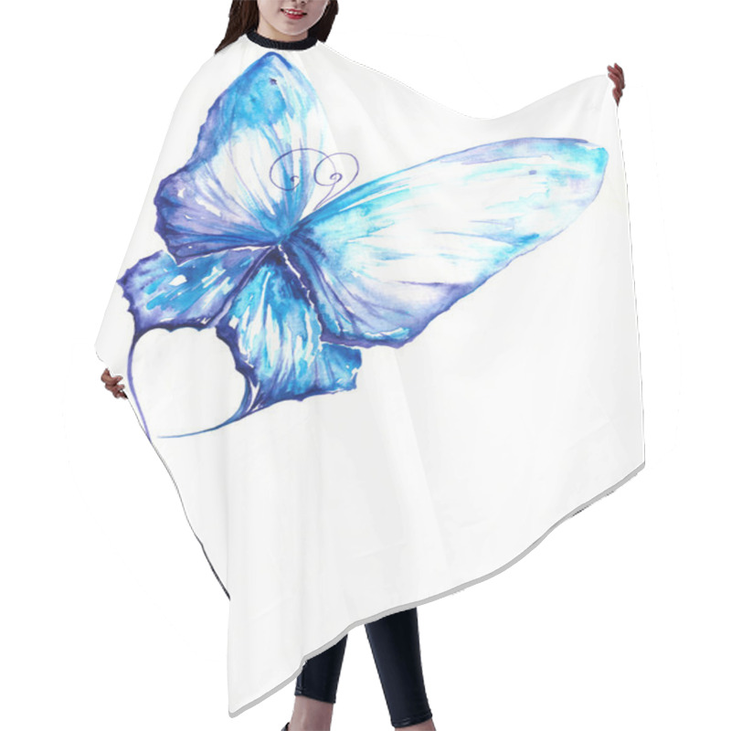 Personality  Butterfly Hair Cutting Cape