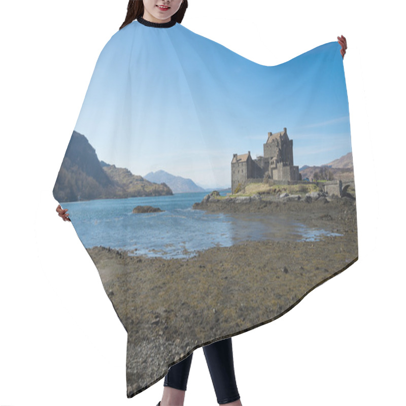 Personality  Eilean Donan Castle, Scotland, Isle, Of, Skye Hair Cutting Cape