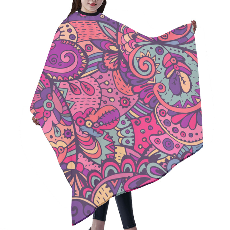 Personality  Abstract Pattern Hair Cutting Cape