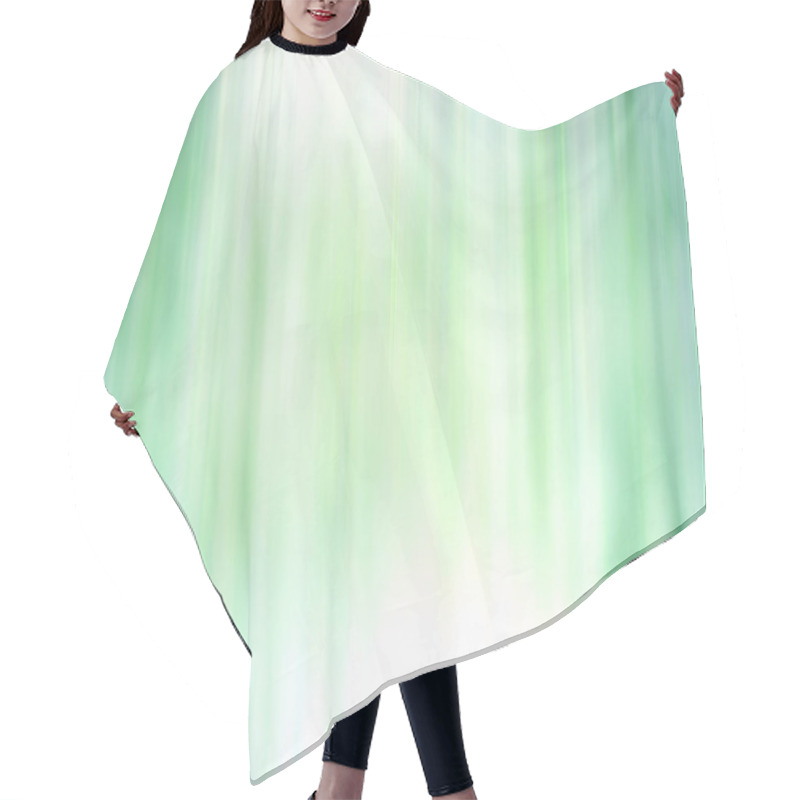 Personality  Green Gradient Background  Hair Cutting Cape