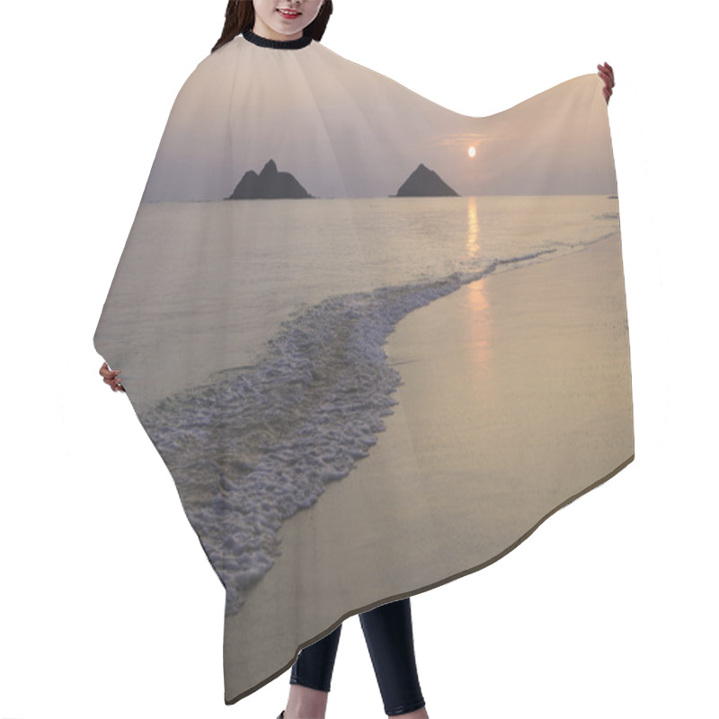 Personality  Sunrise In Hawaii Hair Cutting Cape