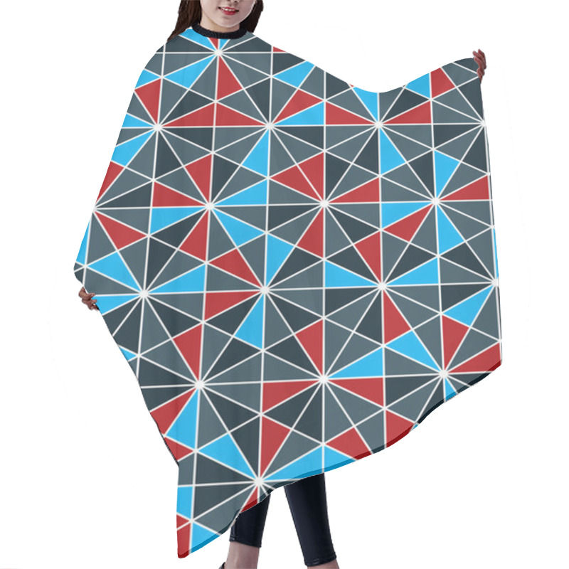 Personality  Geometric Seamless Pattern Hair Cutting Cape