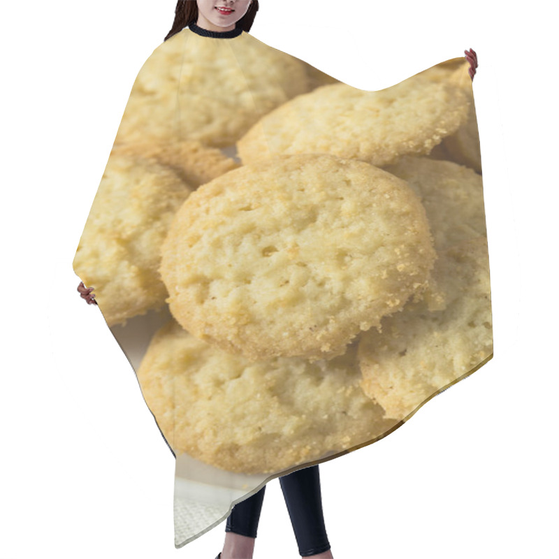 Personality  Sweet Homemade Vanilla Wafer Cookies Hair Cutting Cape