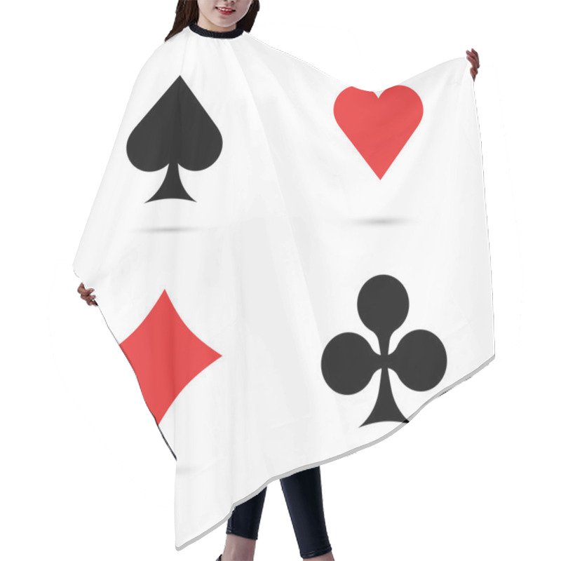 Personality  Four Aces Hair Cutting Cape