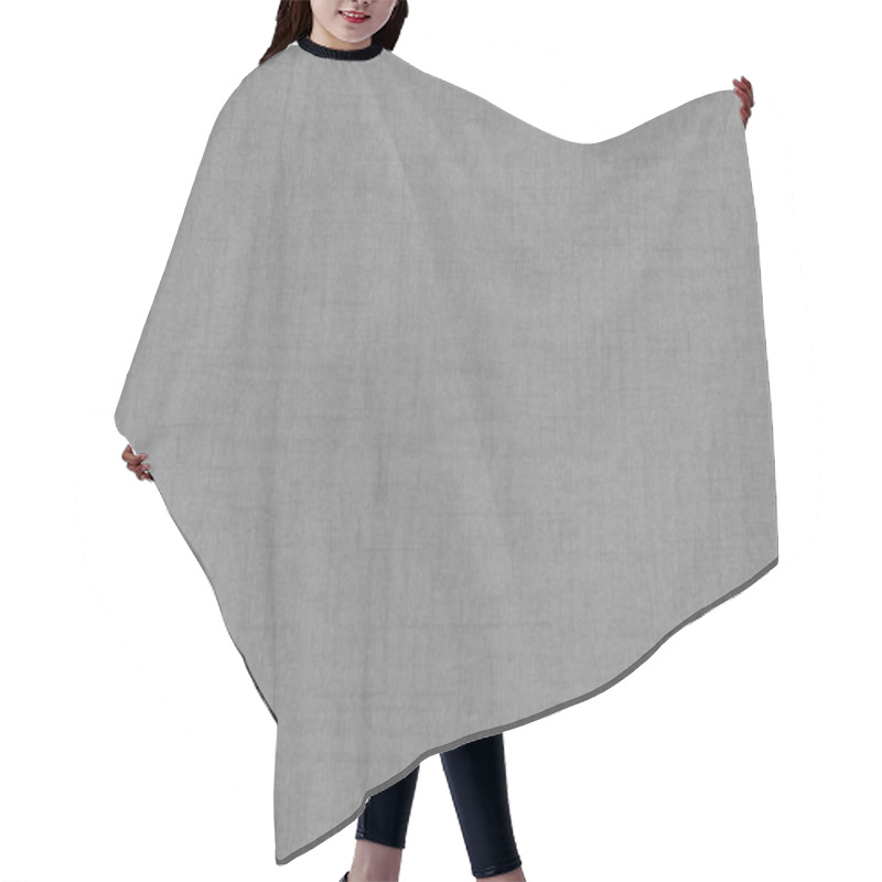 Personality  Grey Fabric Texture Hair Cutting Cape