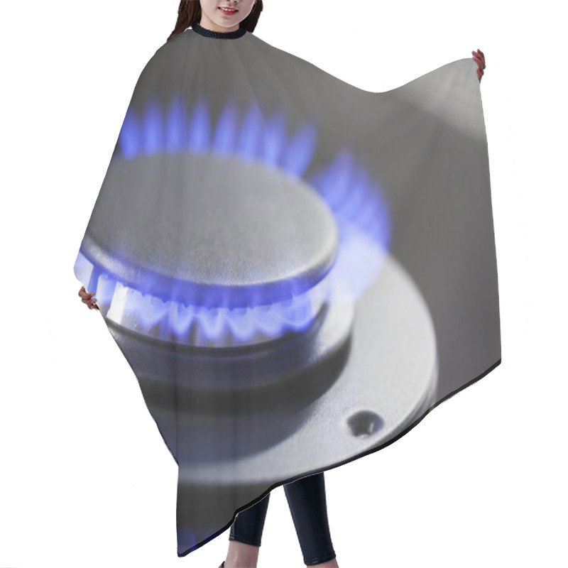 Personality  Gas Flame Hair Cutting Cape