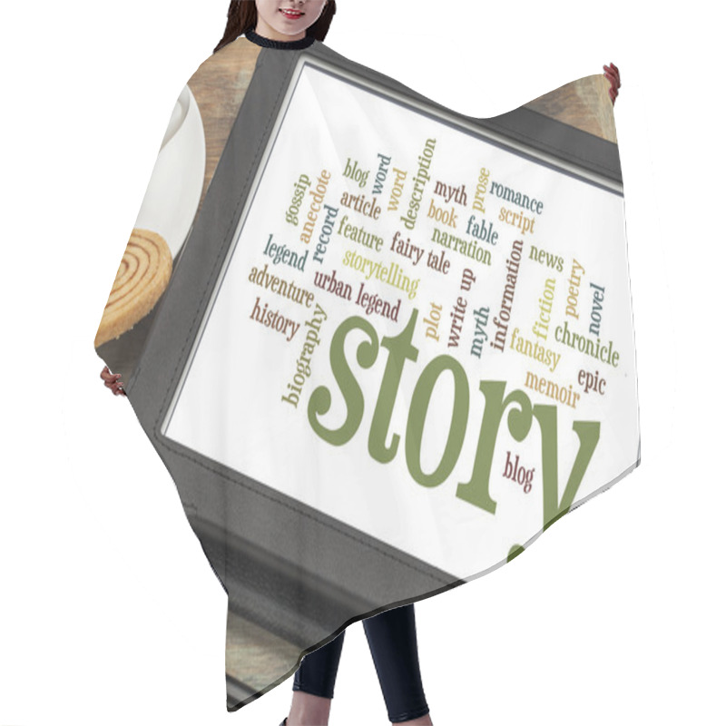 Personality  Story And Storytelling Word Clouds Hair Cutting Cape