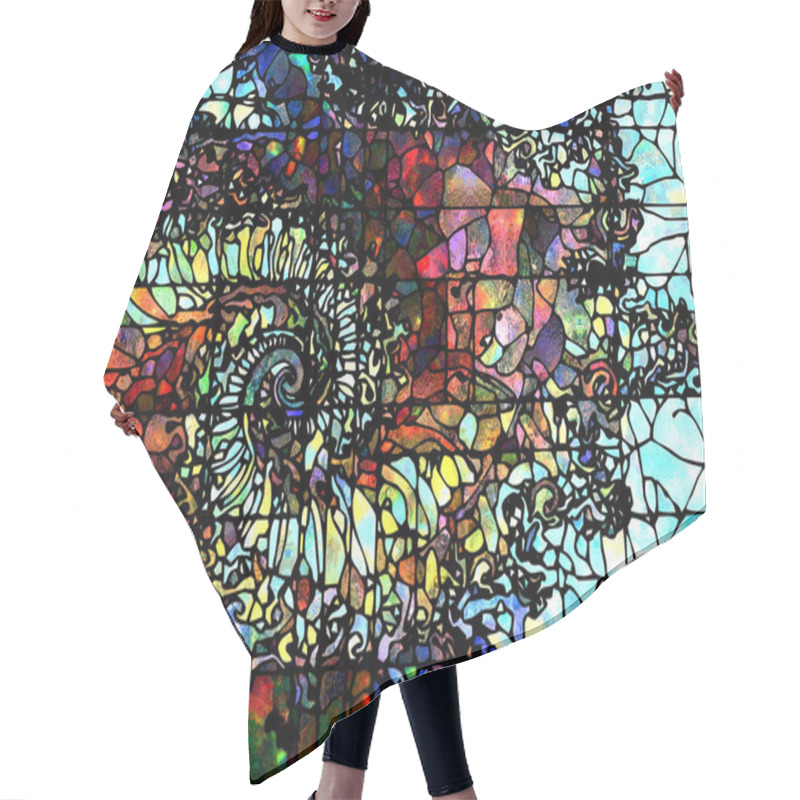 Personality  Organic Pattern Background Hair Cutting Cape