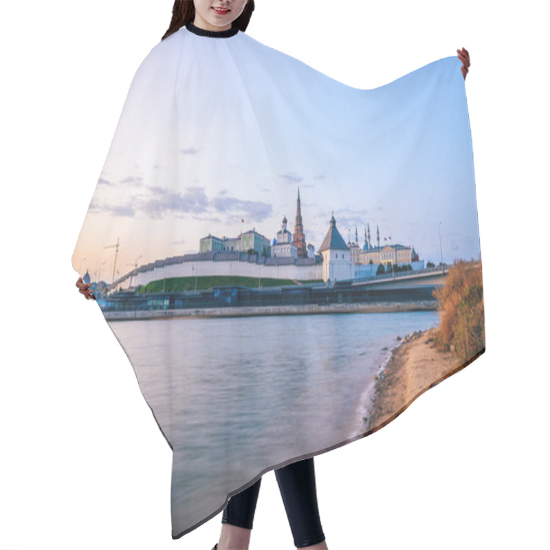 Personality  Sunrise At The Kazan Kremlin And Kazanka River Hair Cutting Cape