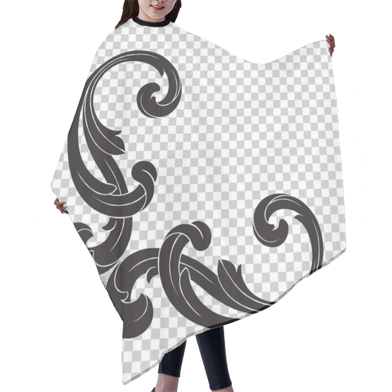 Personality  Isolate Corner Ornament Hair Cutting Cape