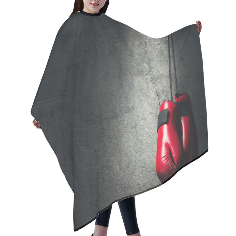 Personality  Boxing Sport Concept Hair Cutting Cape