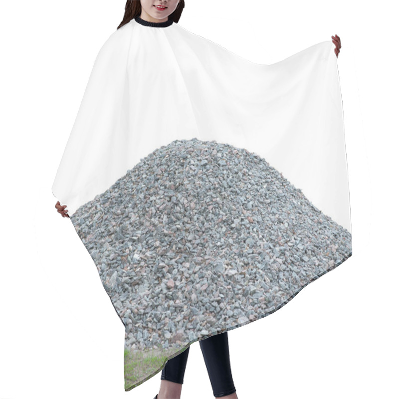 Personality   Stones On White Background Hair Cutting Cape