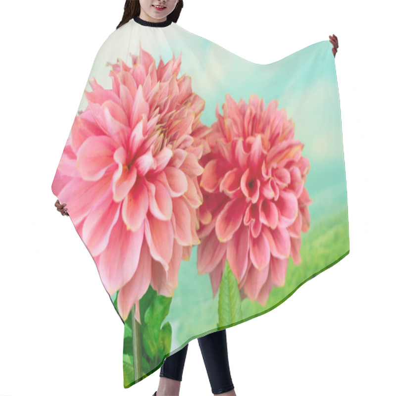 Personality  Summer Flora Hair Cutting Cape