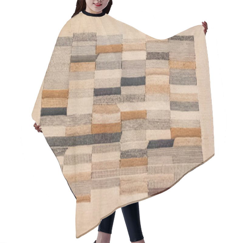 Personality  Two, Anni Albers, 1952, Rayon, Linen, Cotton, Bauhaus Hair Cutting Cape