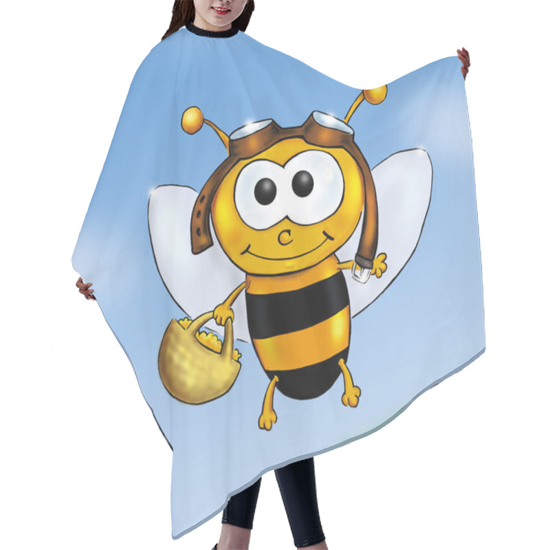 Personality  Busy Bee Hair Cutting Cape