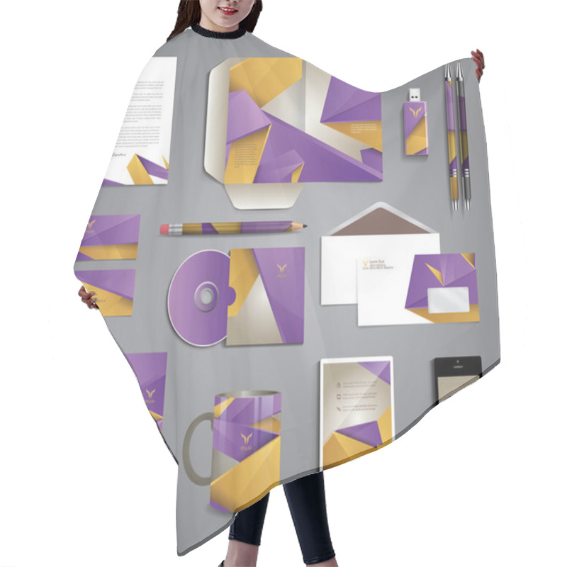 Personality  Identity Design For Your Company Hair Cutting Cape