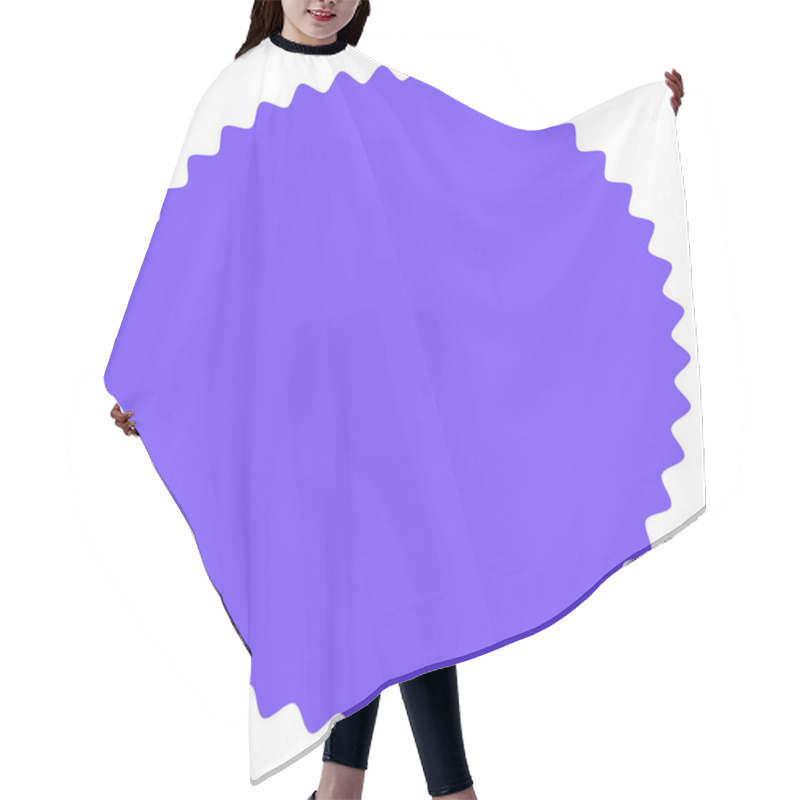 Personality  Starburst, Sunburst Shape Hair Cutting Cape