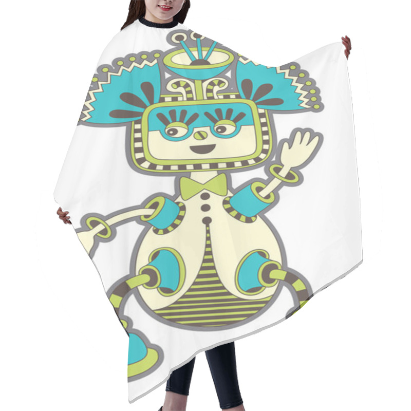 Personality  Fantasy Monster Personage Hair Cutting Cape