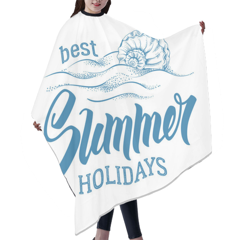 Personality  Best Summer Holidays Emblem Hair Cutting Cape