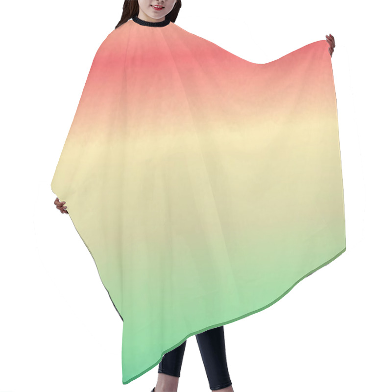 Personality  Creative Prismatic Background With Polygonal Pattern Hair Cutting Cape