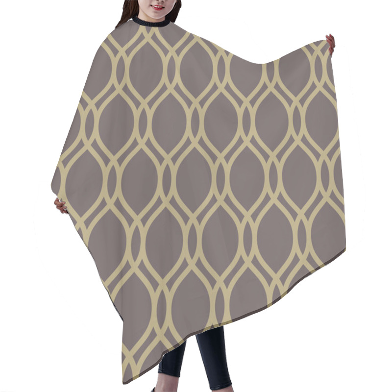 Personality  Geometric Seamless  Pattern Hair Cutting Cape