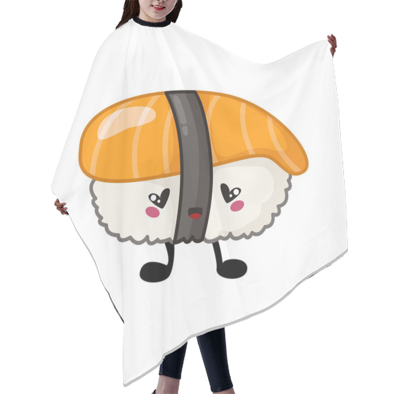 Personality  Kawaii Sushi, Rolls, Sashimi Hair Cutting Cape