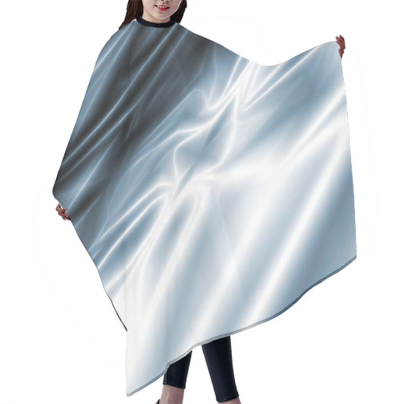 Personality  Satin Drapes. Hair Cutting Cape