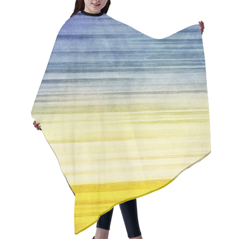 Personality  Grunge Landscape Hair Cutting Cape