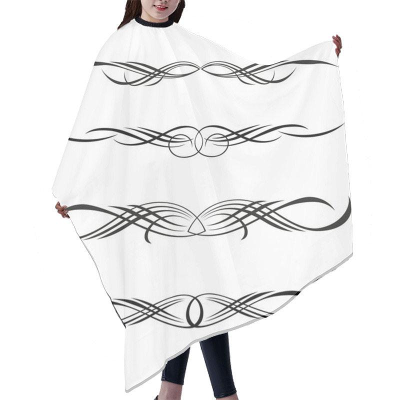 Personality  Decorative Elements, Border And Page Rules Hair Cutting Cape