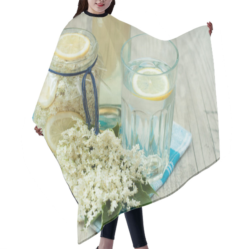 Personality  Home Made Elderflower Syrup  Hair Cutting Cape