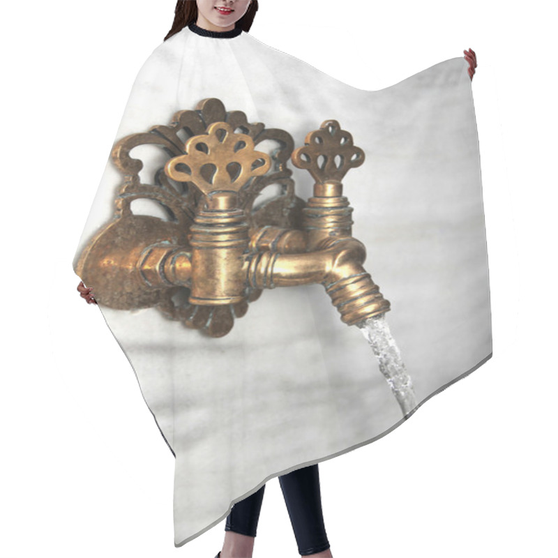 Personality  Turkish Ottoman Style Water Tap Hair Cutting Cape